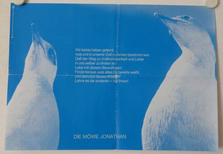 Die Möve Jonathan originale deutsche A2 Filmplakat (3)
